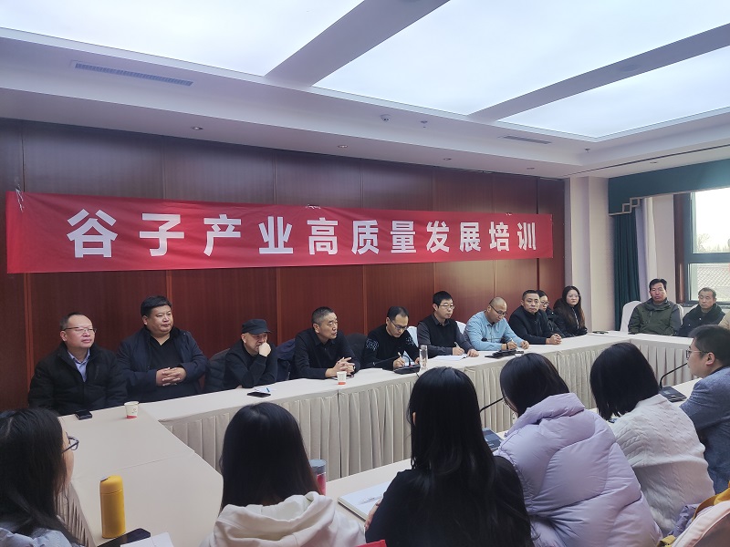 我院谷子所联合省体系杂粮杂豆及谷子创新团队共同召开杂粮产业发展研讨会